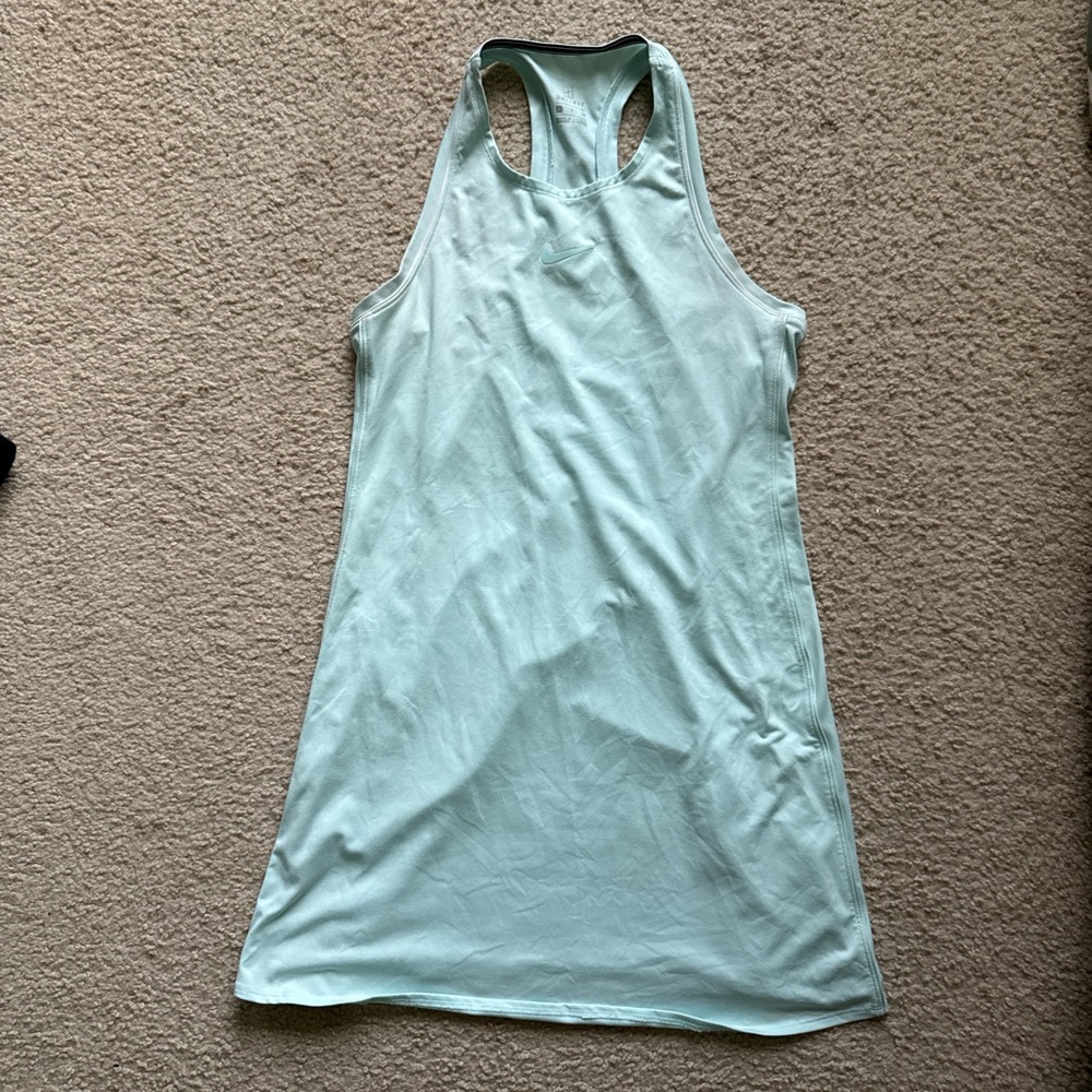 Light blue Nike athletic tennis dress